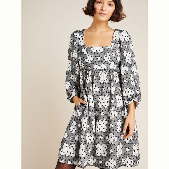 Anthropologie Dresses & Skirts - ✨ Anthropologie Jane Textured Babydoll Dress Sz 8